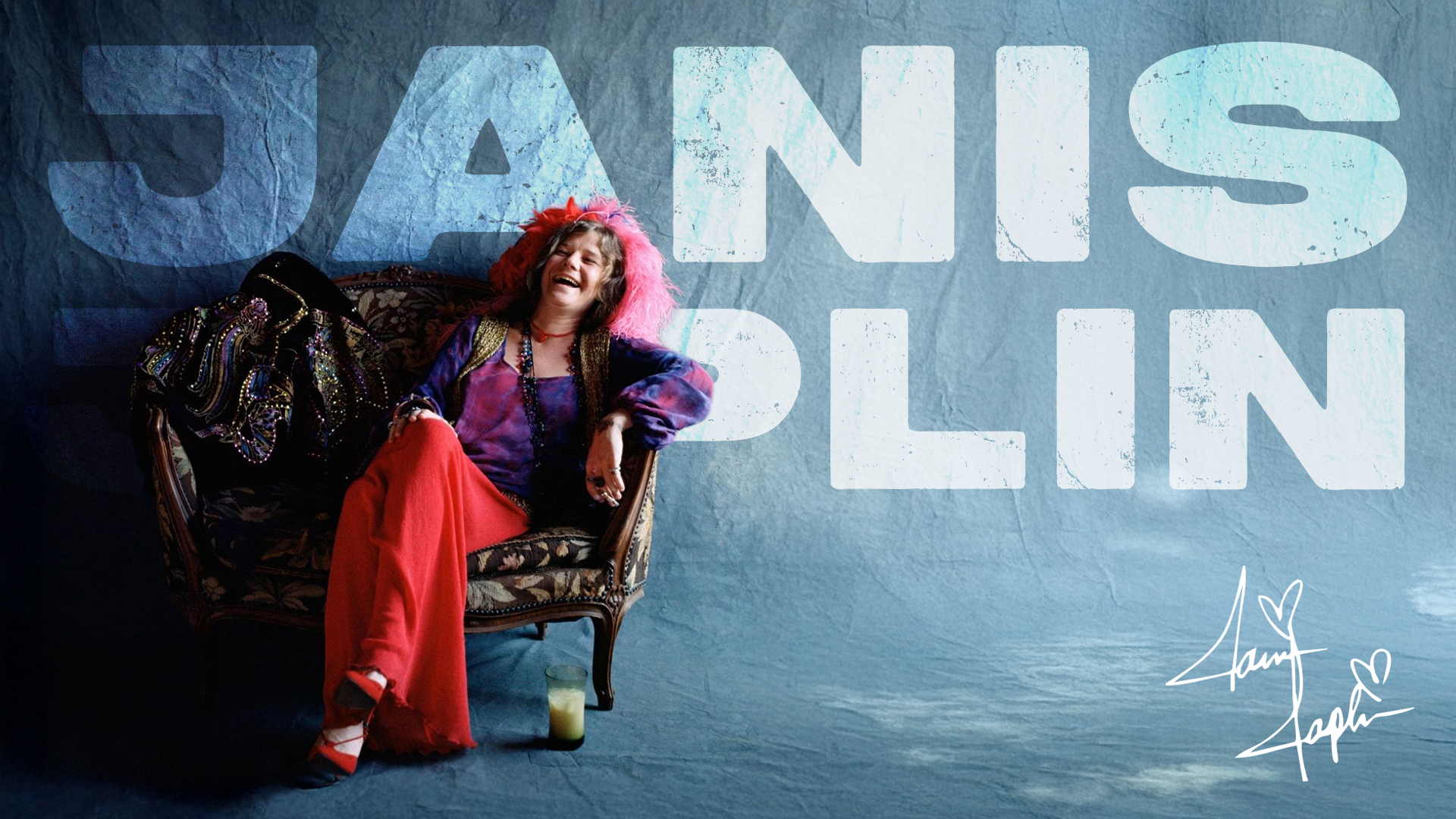 Janis Joplin performing
